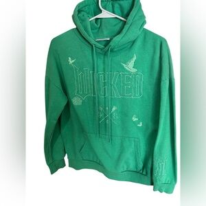 Wicked Women's Green Hoodie